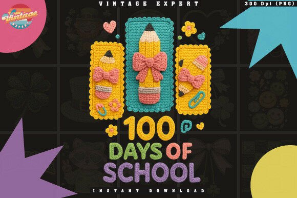 Back to School Crochet Yarn PNG: The Ultimate Digital Asset for Teachers, Crafters, and Print-on-Demand Sellers
