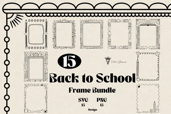 Back to School Frame Bundle SVG PNG: A Practical Guide for Creators and Educators