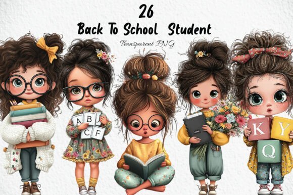 Back to School Student Clipart PNG: The Ultimate Toolkit for Creative Projects