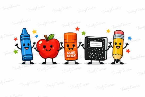 Back to School Supplies Sublimation PNG: The Ultimate Digital Asset for Creative Educators