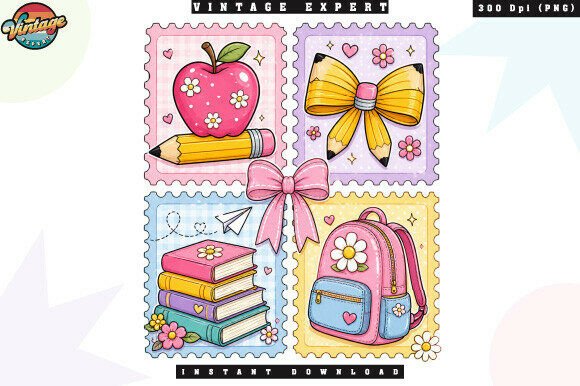 Coquette Back to School Stamp PNG: A Strategic Asset for Modern Creators and Educators