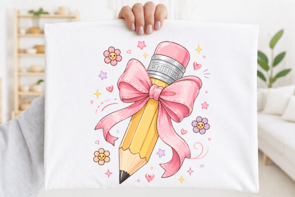 Coquette Pencil PNG and Back to School PNG: A Design Evaluation