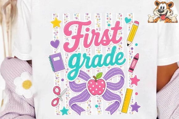 First Grade Back to School PNG Sublimati: A Strategic Asset for Seasonal Branding and Creative Production