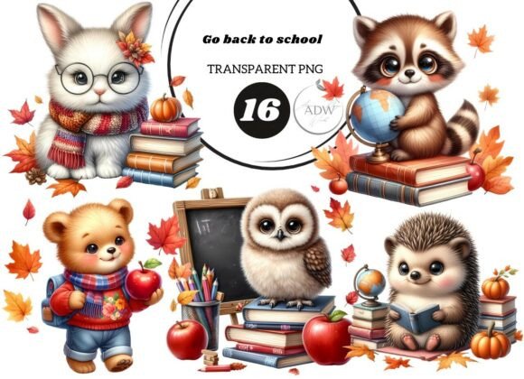 Go Back to School: A Fun Illustration for Every Creative