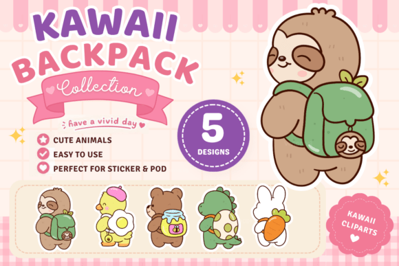 Kawaii Backpack Animal Back to School: A Creative Guide for Educators and Designers