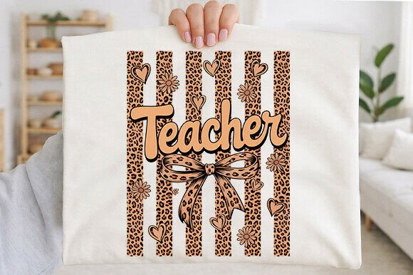 Leopard Teacher Back to School Png: Elevating Classroom Creativity with High-Resolution Digital Assets