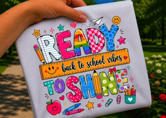 Ready to Shine Back to School Vibes PNG: A Strategic Asset for Creative Workflows