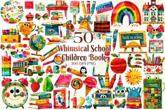 Whimsical Back to School Children s Book